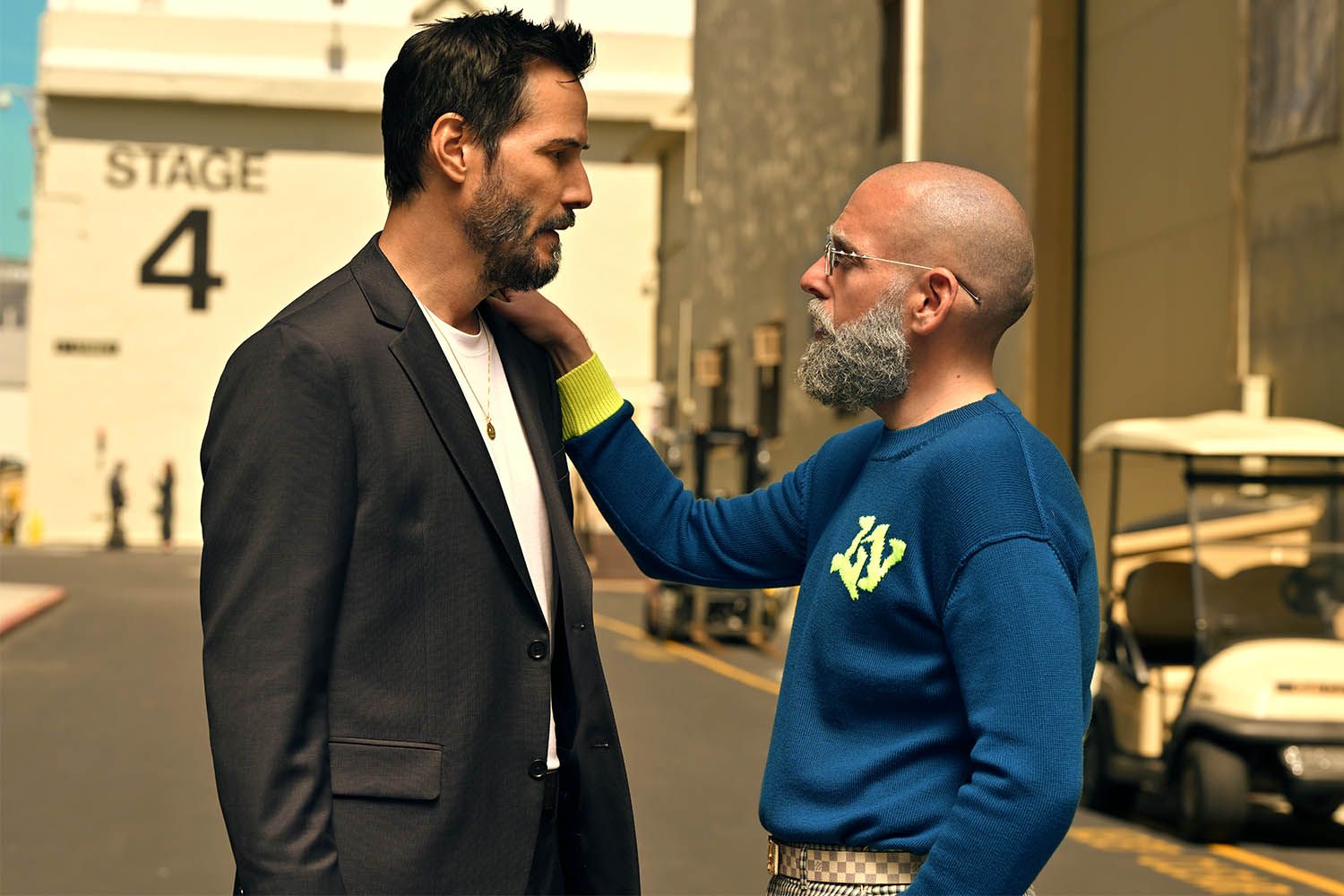 Jonah Hill Goes Bald and Bearded for Upcoming Film with Keanu Reeves and Cameron Diaz