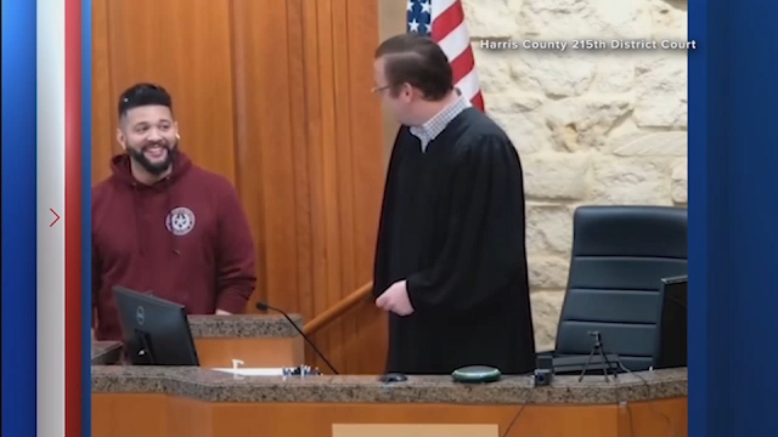 Harris County judge grabs internet’s attention after confrontation with IT technician