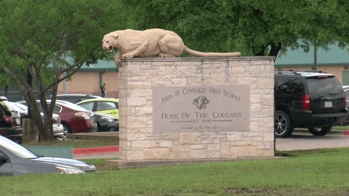 John B. Connally High School locked down after tip of possibly armed person in parking lot