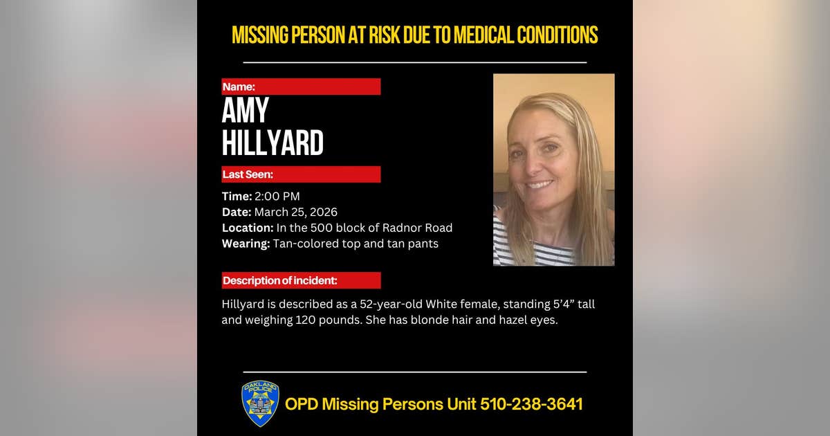 Coffee shop owner goes missing from Oakland, police asking for help