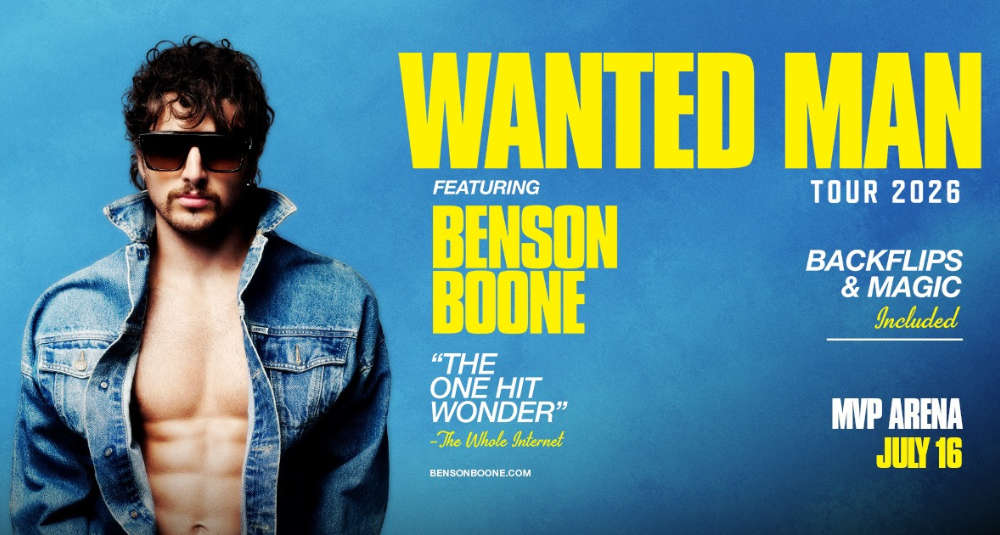 Benson Boone is Coming to the Capital Region