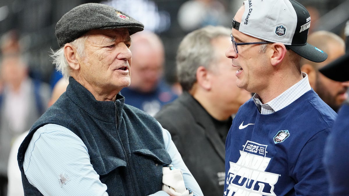 Is Bill Murray a UConn basketball fan? Why comedian is at March Madness game