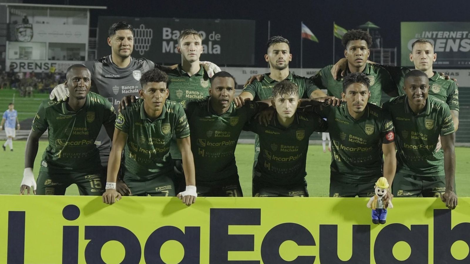 Las bajas de Orense para visitar a Emelec