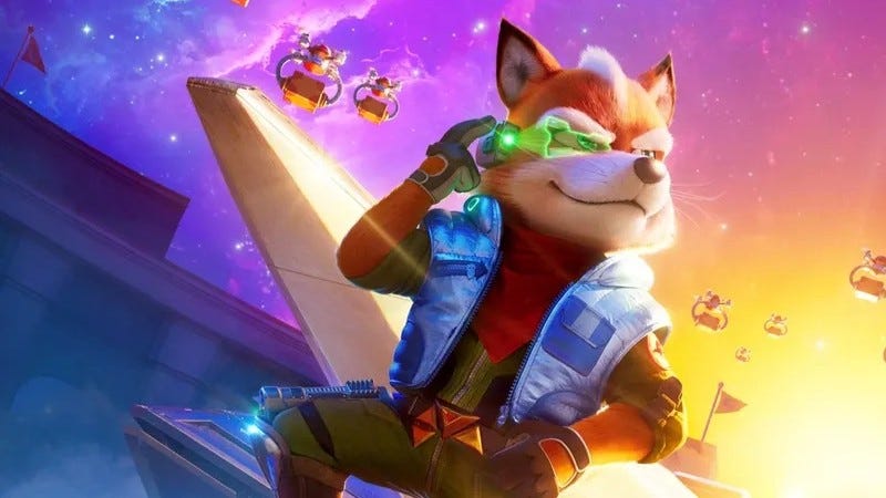 Nintendo Confirms Starfox Really is in The Super Mario Galaxy Movie