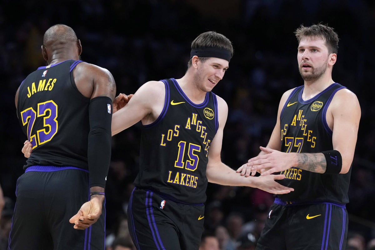 Lakers’ big 3 of LeBron, Luka and Austin Reaves have been too small this season