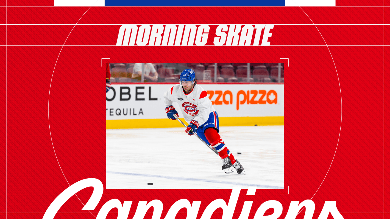 Lines and defense pairings at morning skate – Mar. 17