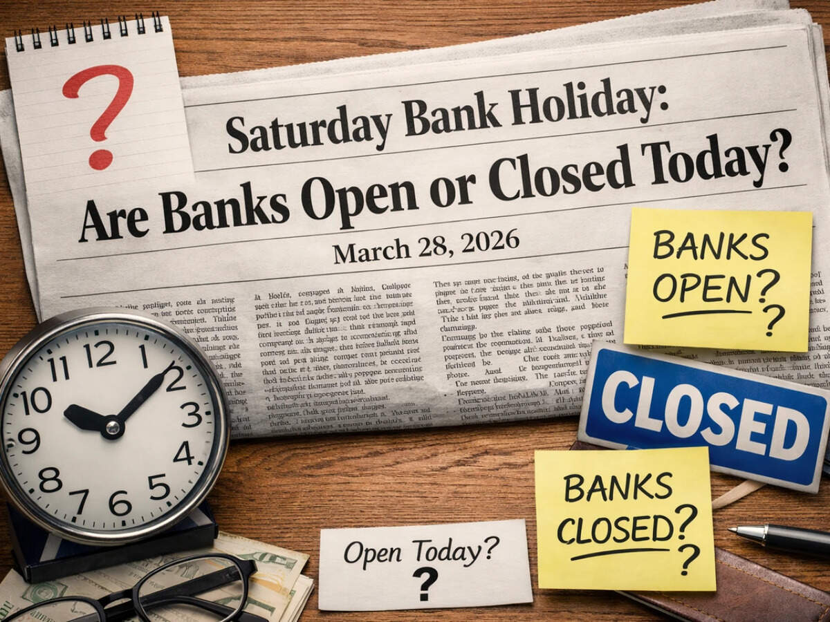 Saturday bank holiday: Are banks open or closed today on March 28, 2026?