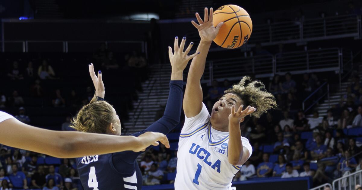 UCLA opens its NCAA title bid by dominating California Baptist