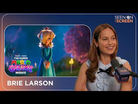 Brie Larson voices Rosalina in Super Mario Galaxy, hitting theaters April 1