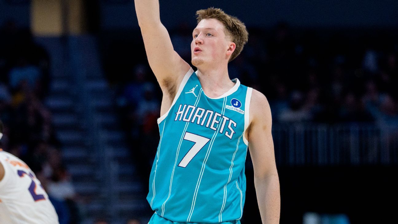 Rookie Kon Knueppel sets Hornets season 3-point record