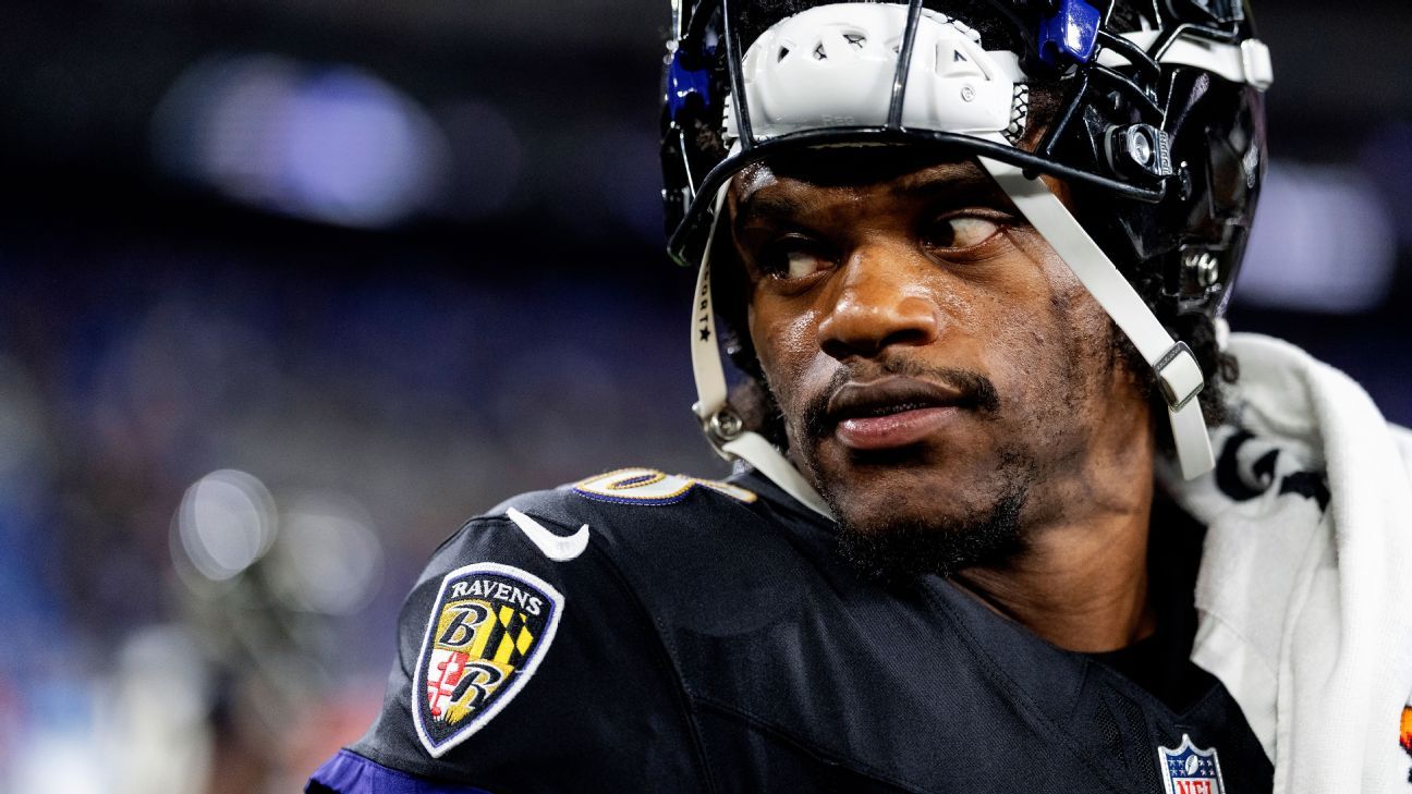 Lamar Jackson reports for start of Ravens’ offseason workouts