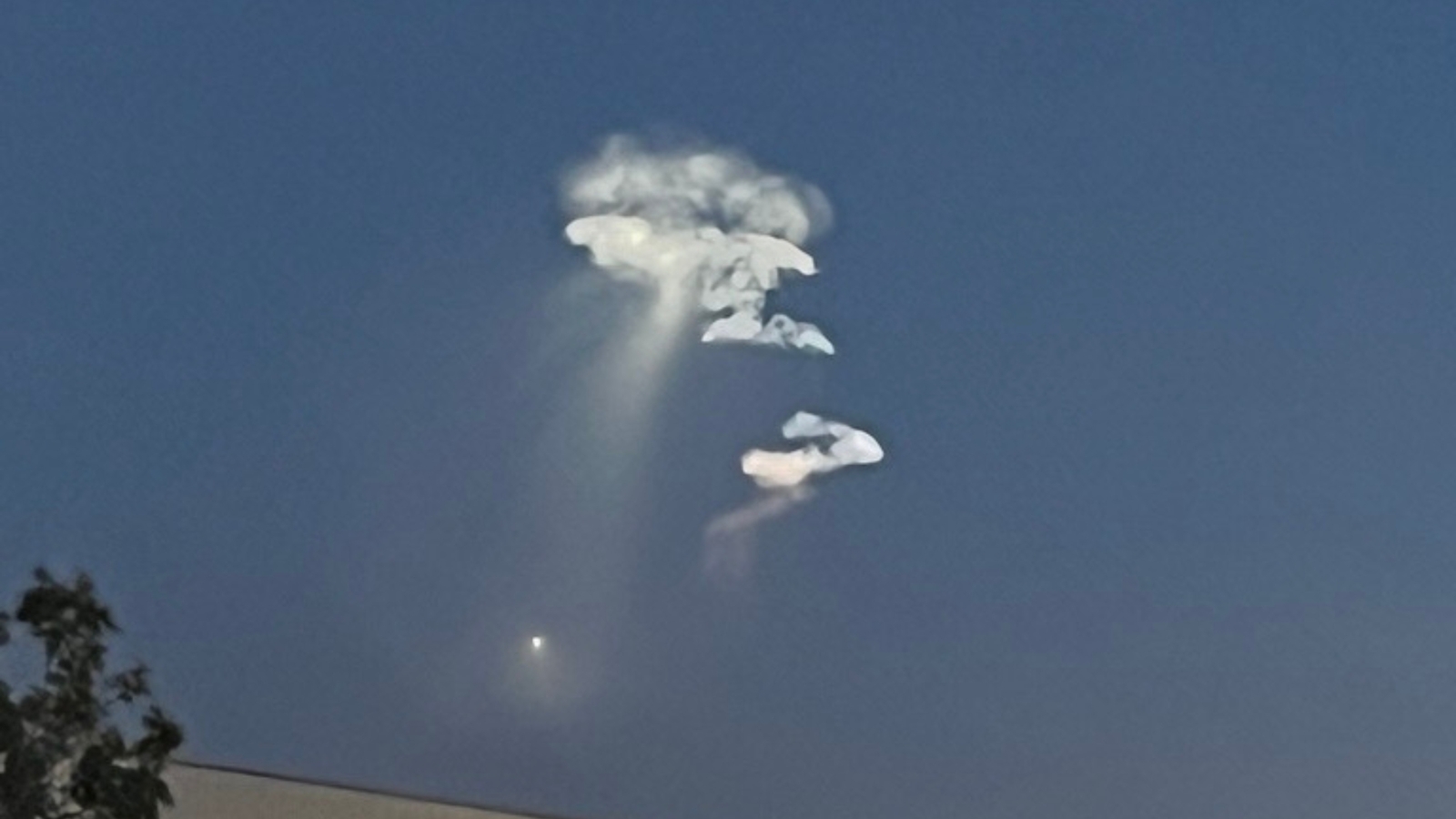 ‘What was that?’: SpaceX rocket launch lights up Central California sky