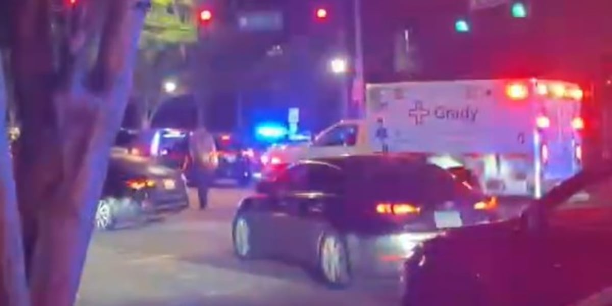 Large police presence at Piedmont Park