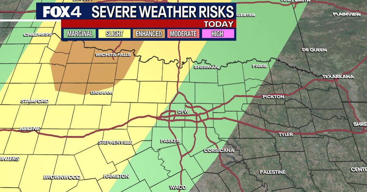 Dallas weather: Severe storms bring large hail, damaging wind threats; Rainy Easter weekend ahead