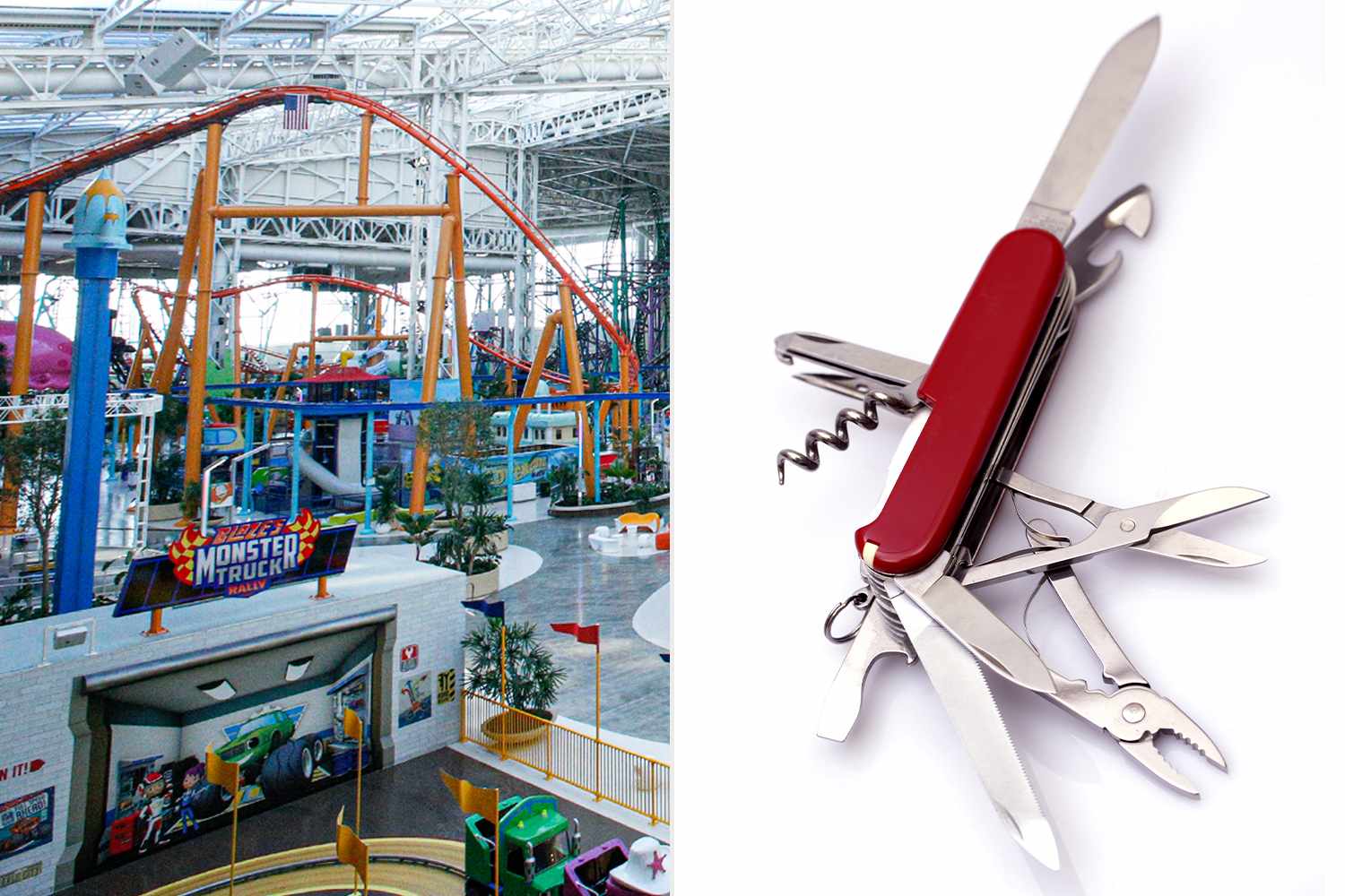 Woman Claims Flying Knife Struck Her in the Face at Nickelodeon Universe Theme Park: Complaint
