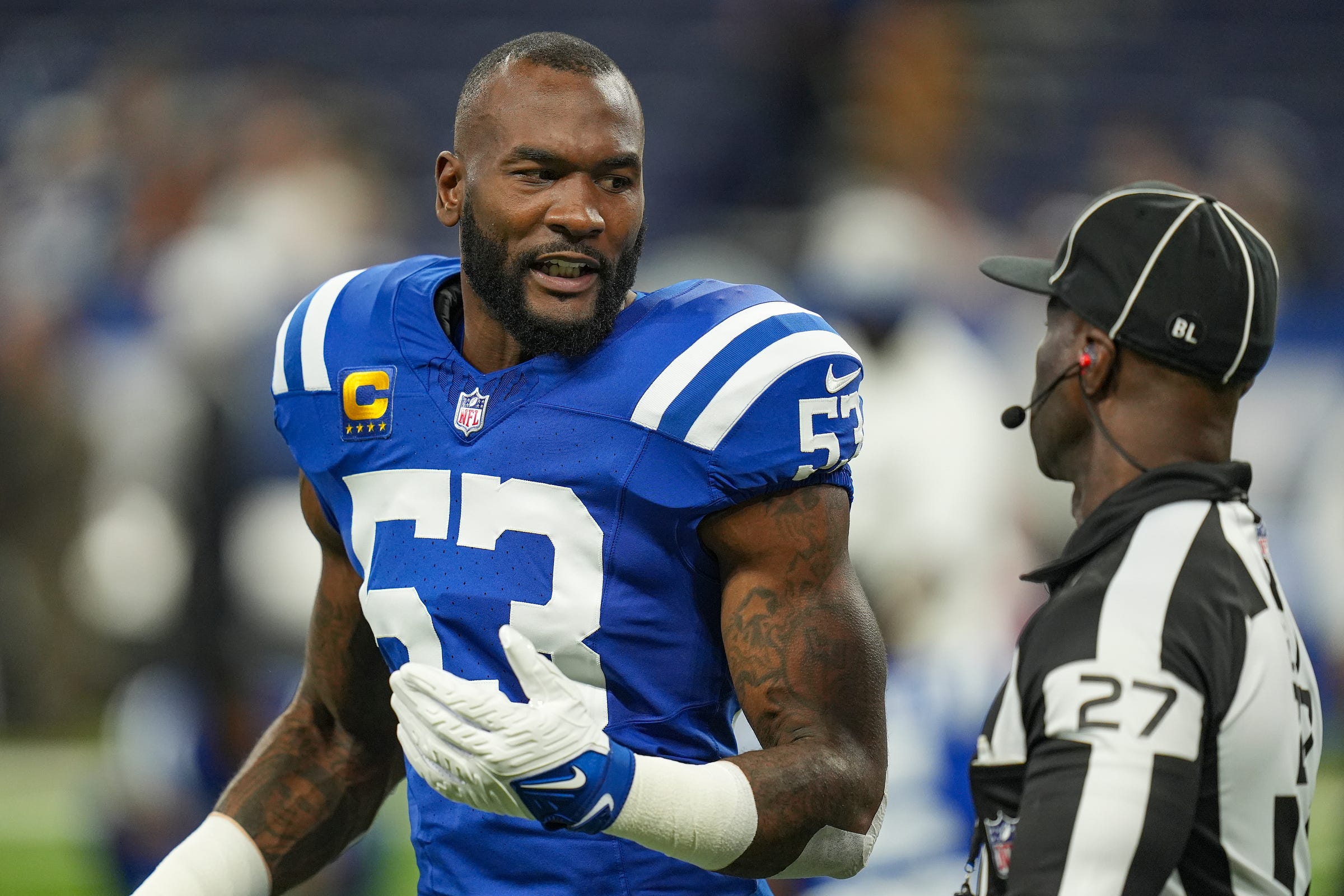 Shaquille Leonard just called out who he blames for the end of his Colts tenure
