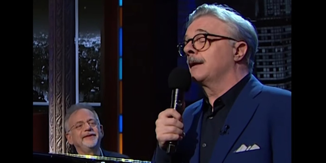 Nathan Lane and Marc Shaiman Perform on LATE NIGHT WITH STEPHEN COLBERT