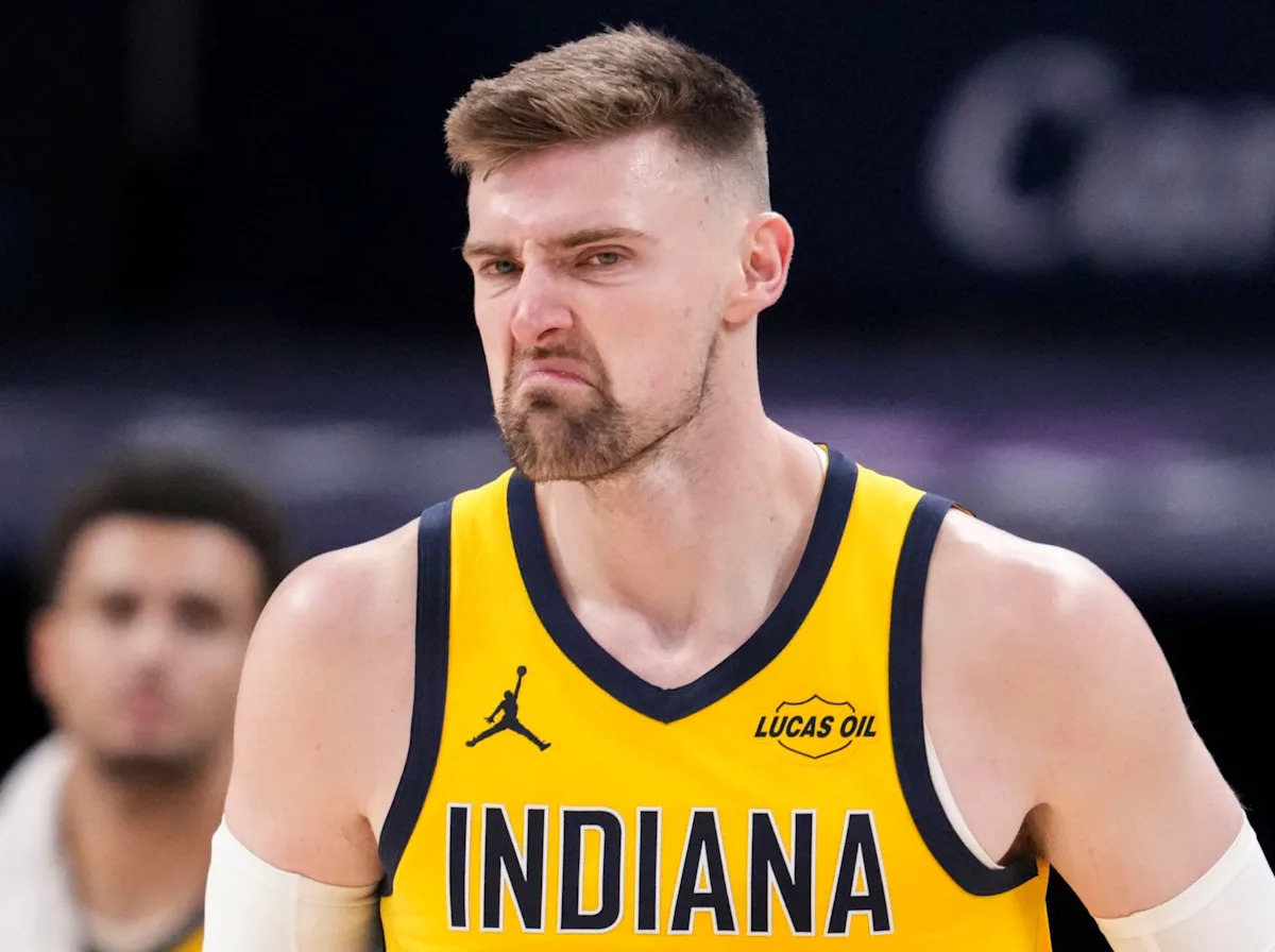 Pacers Micah Potter will announce gender of his baby with his sneakers