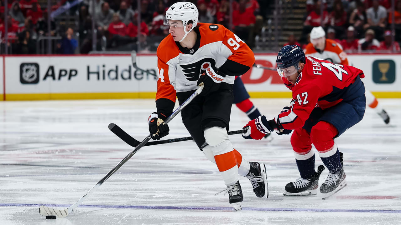 NHL EDGE stats: Martone’s upside after debut with Flyers