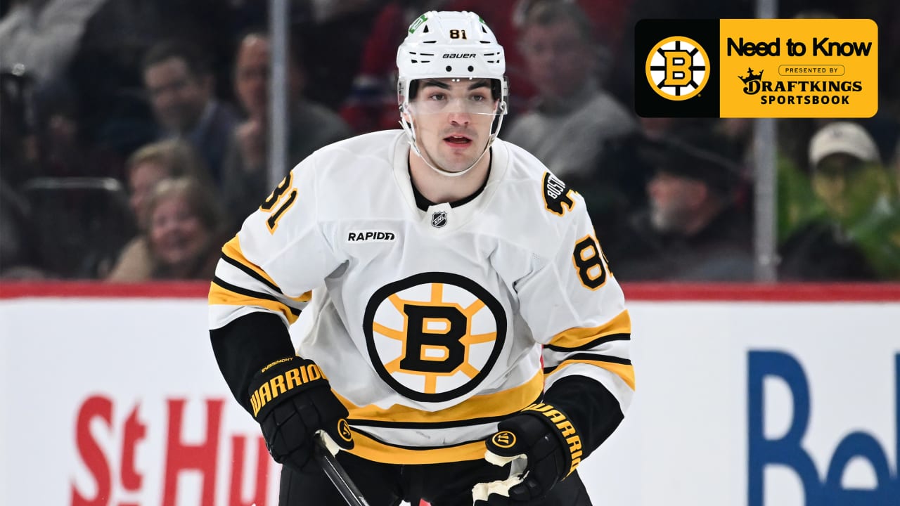 Need to Know: Bruins at Lightning