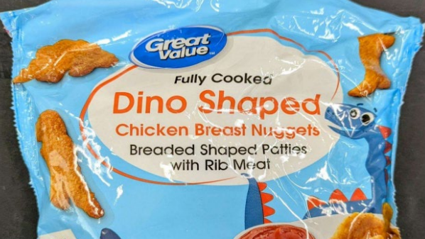 USDA health alert issued for Great Value Dino Shaped Chicken Nuggets